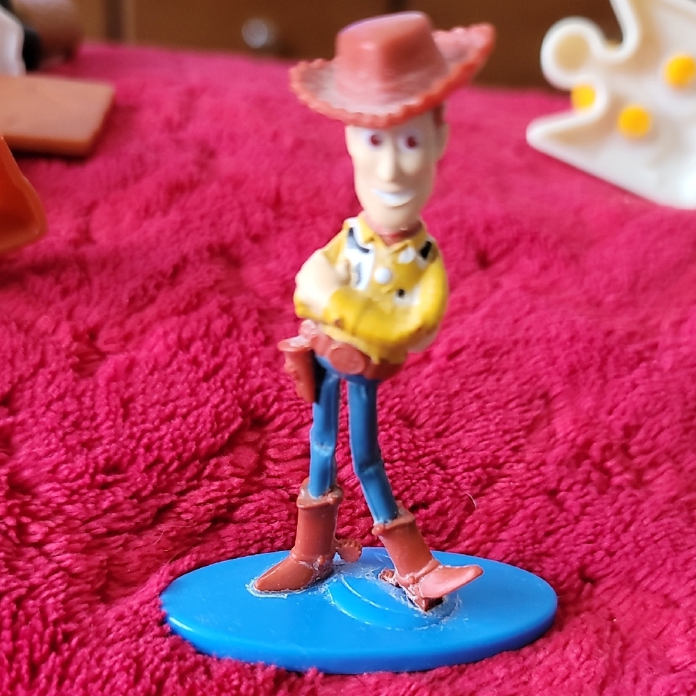 Toy Story Woody Sheriff Mini Action Figure Disney Pixar Mattel Micro Collection